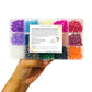 +1,200pz Kit Cristalina, Cristal 15 colores, colección Básica