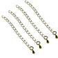 Extensor de cadena 5cm Chapa de Oro