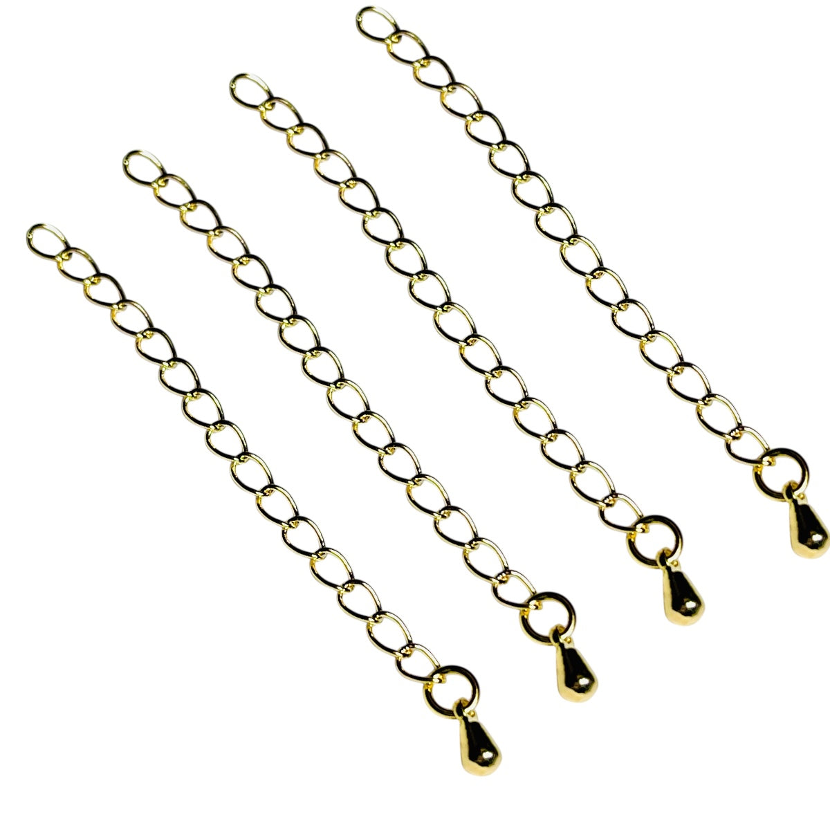 Extensor de cadena 5cm Chapa de Oro