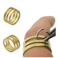 Anillo para abrir argollas metálicas • Herramienta para bisutería
