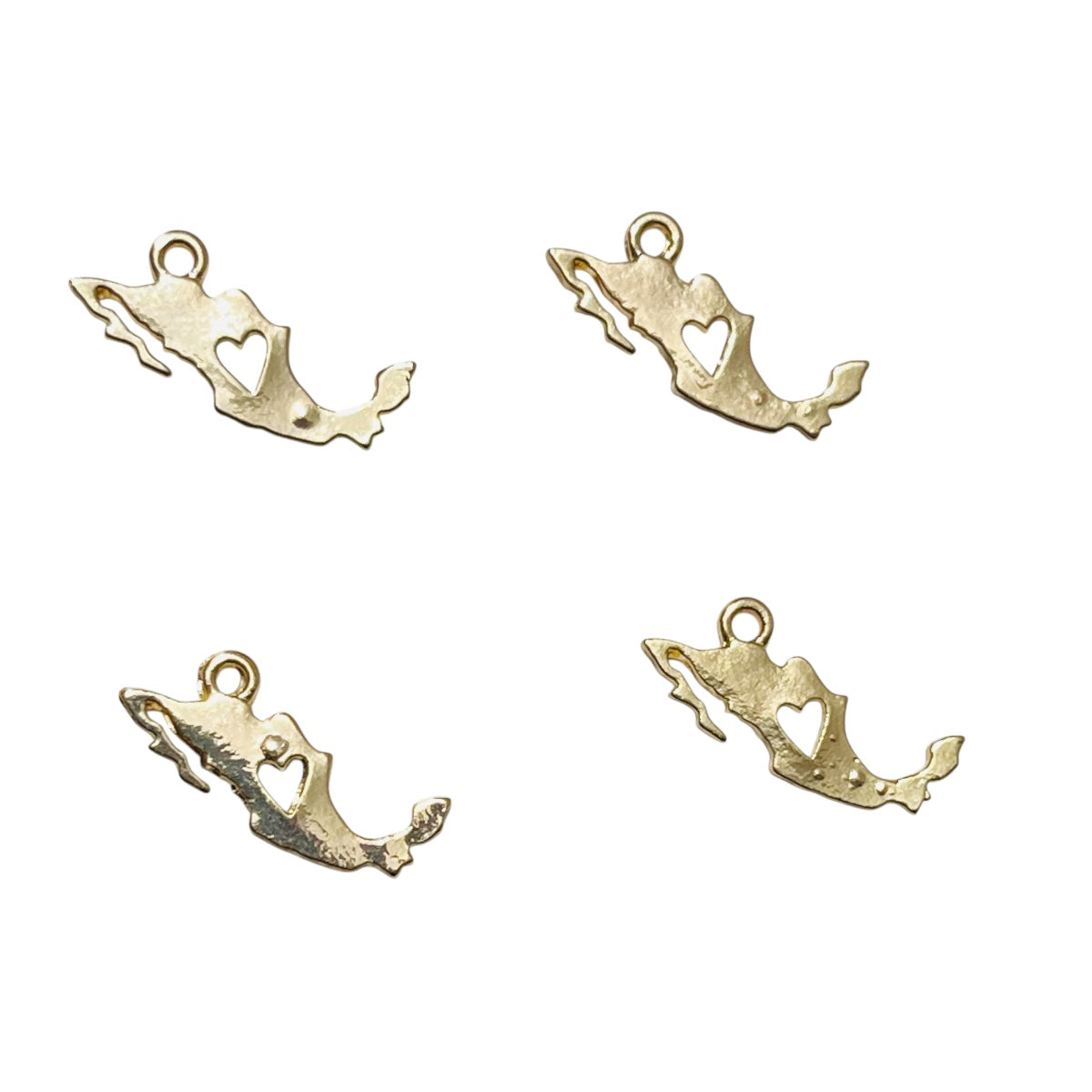 1pz dije México chapa de Oro 1.5cm