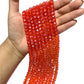 1 Mazo (10 tiras) Cristal Dona Checo 8mm