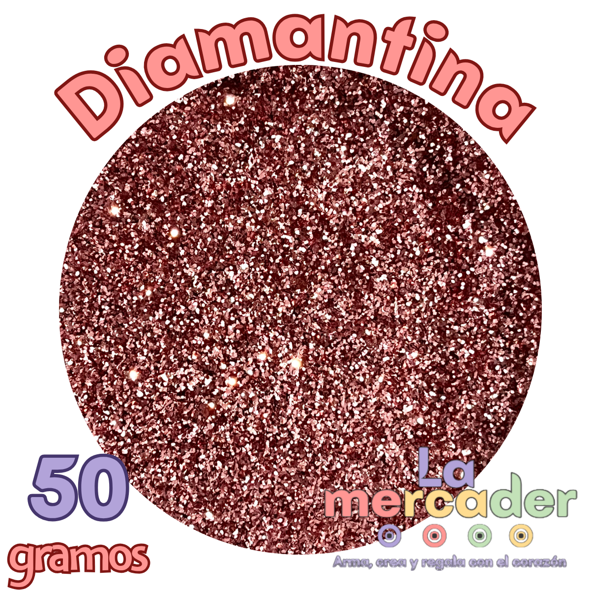 50 gr Diamantina para manualidades