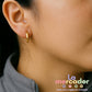 1 Par Arracada mini Acero Inoxidable
