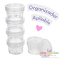 2 pz Organizadores Apilables Transparentes