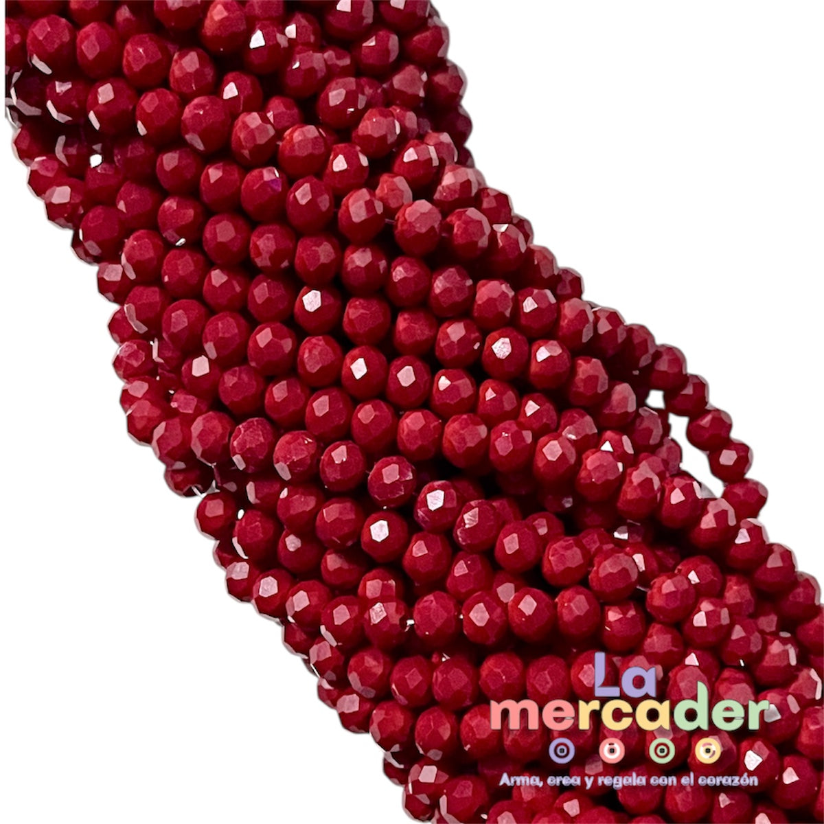 1 Tira Cristal Checo Facetado #6, Joyería, Tira 80 A 85 Pz