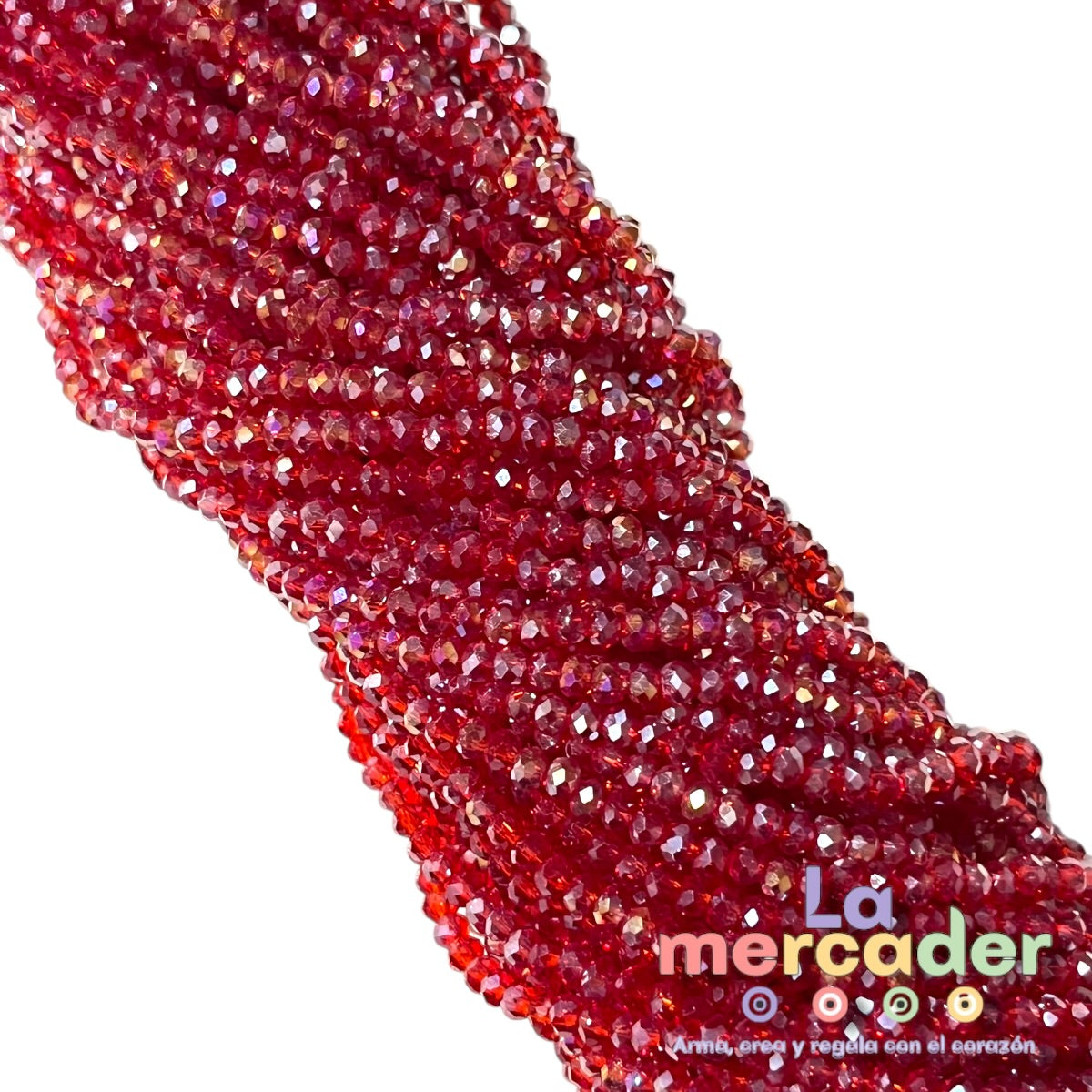 Cristal Facetado #2 (2mm) para Pulseras y Collares | 148-158 Piezas