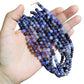 1 Tira Ágata Morada, Piedra Natural #6- (60pz aprox)