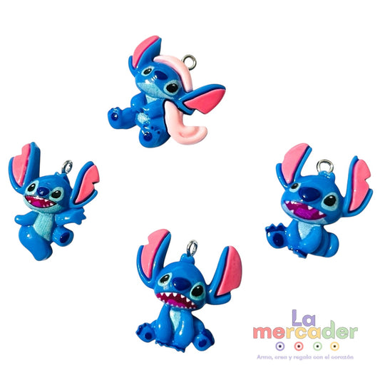 4 pz Dije Stitch 2.5 cm