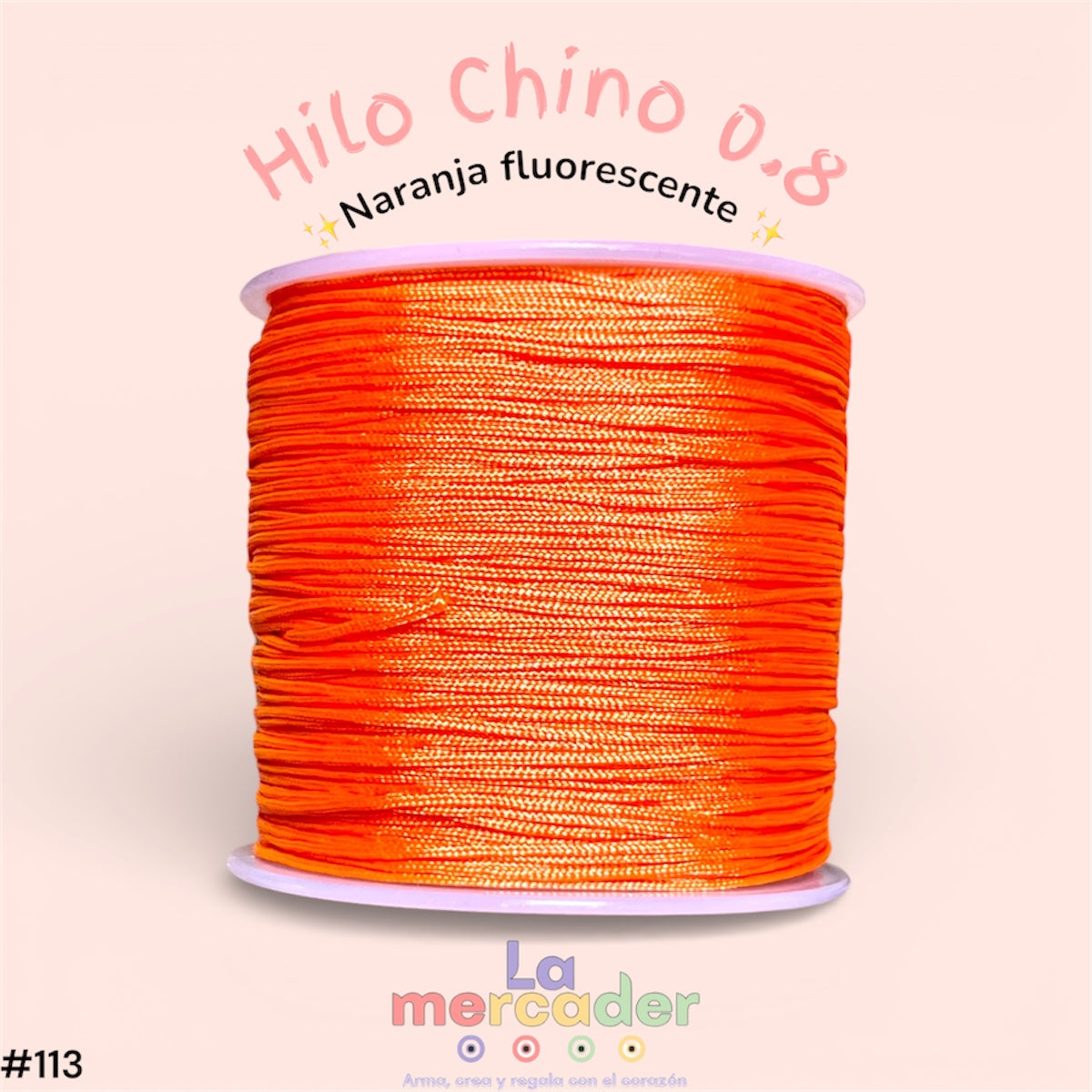 Hilo chino carrete de 90 metros