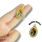 Medallas Religiosas para Bordar Doble Vista 3 cm- dije metálico