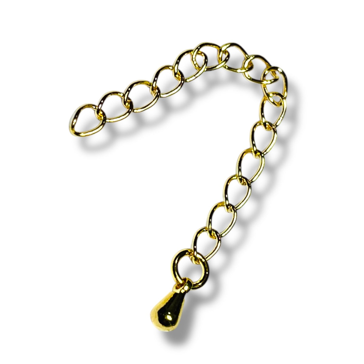 Extensor de cadena 5cm Chapa de Oro