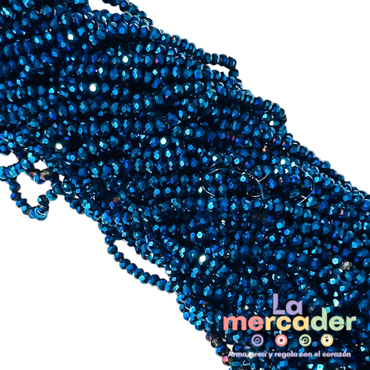 Cristal Facetado #2 (2mm) para Pulseras y Collares | 148-158 Piezas