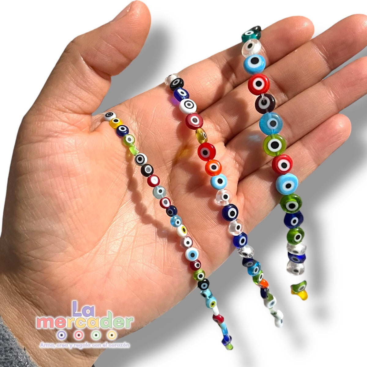 1 Tira de Ojos Turcos de resina