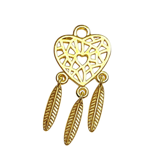 1pz dije Atrapasueños Chapa de Oro