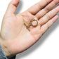 Broche tipo “T” 20mm Chapa de Oro