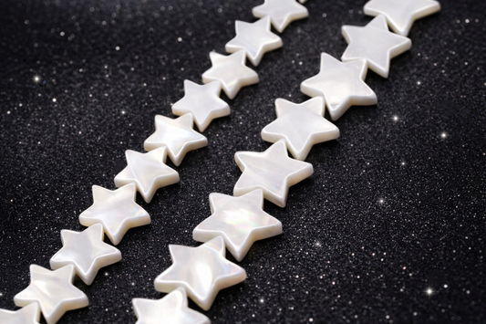 Tira de Estrellas de Madre Perla 20 piezas