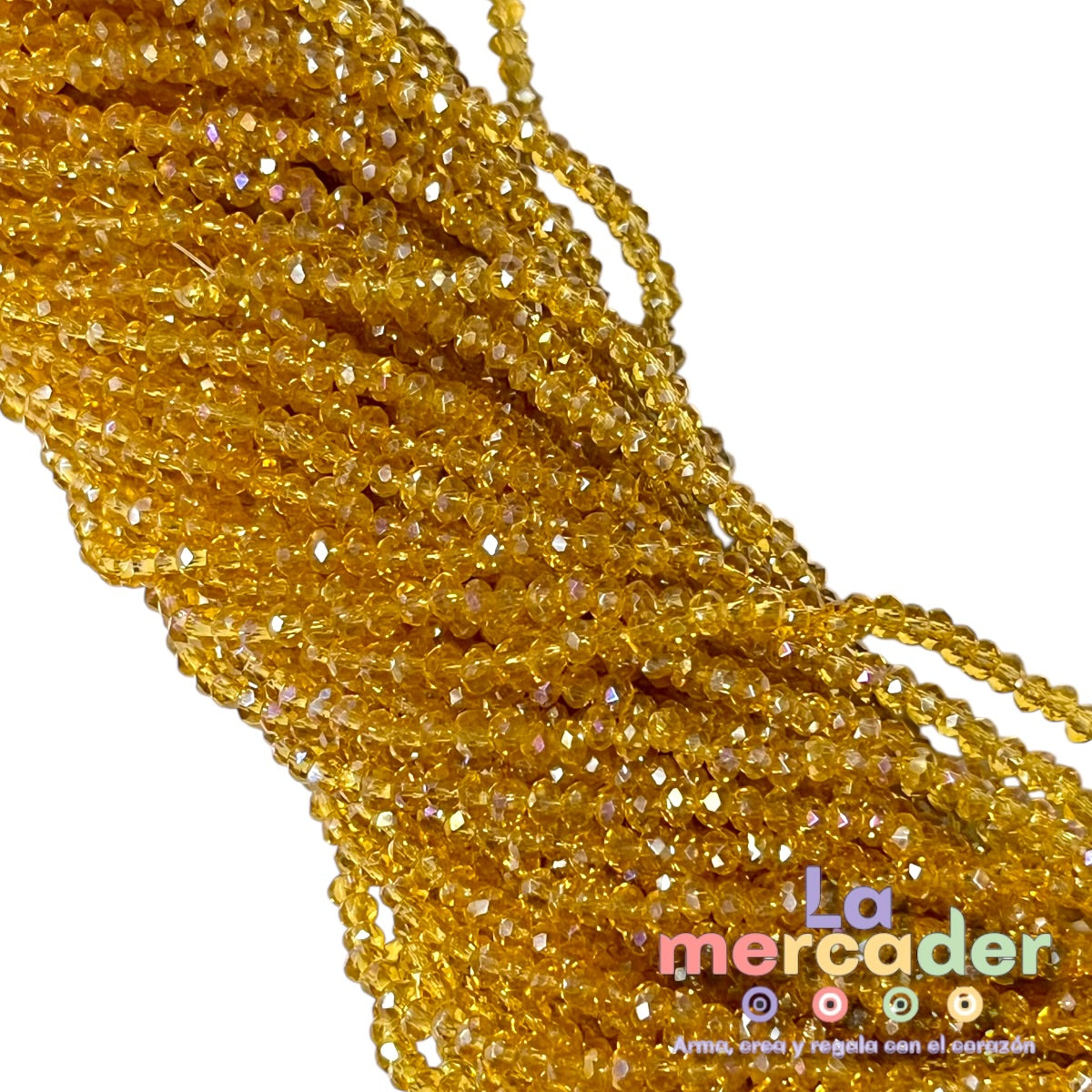 Cristal Facetado #2 (2mm) para Pulseras y Collares | 148-158 Piezas