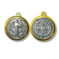 1 Medalla San Benito 3.5cm metálica