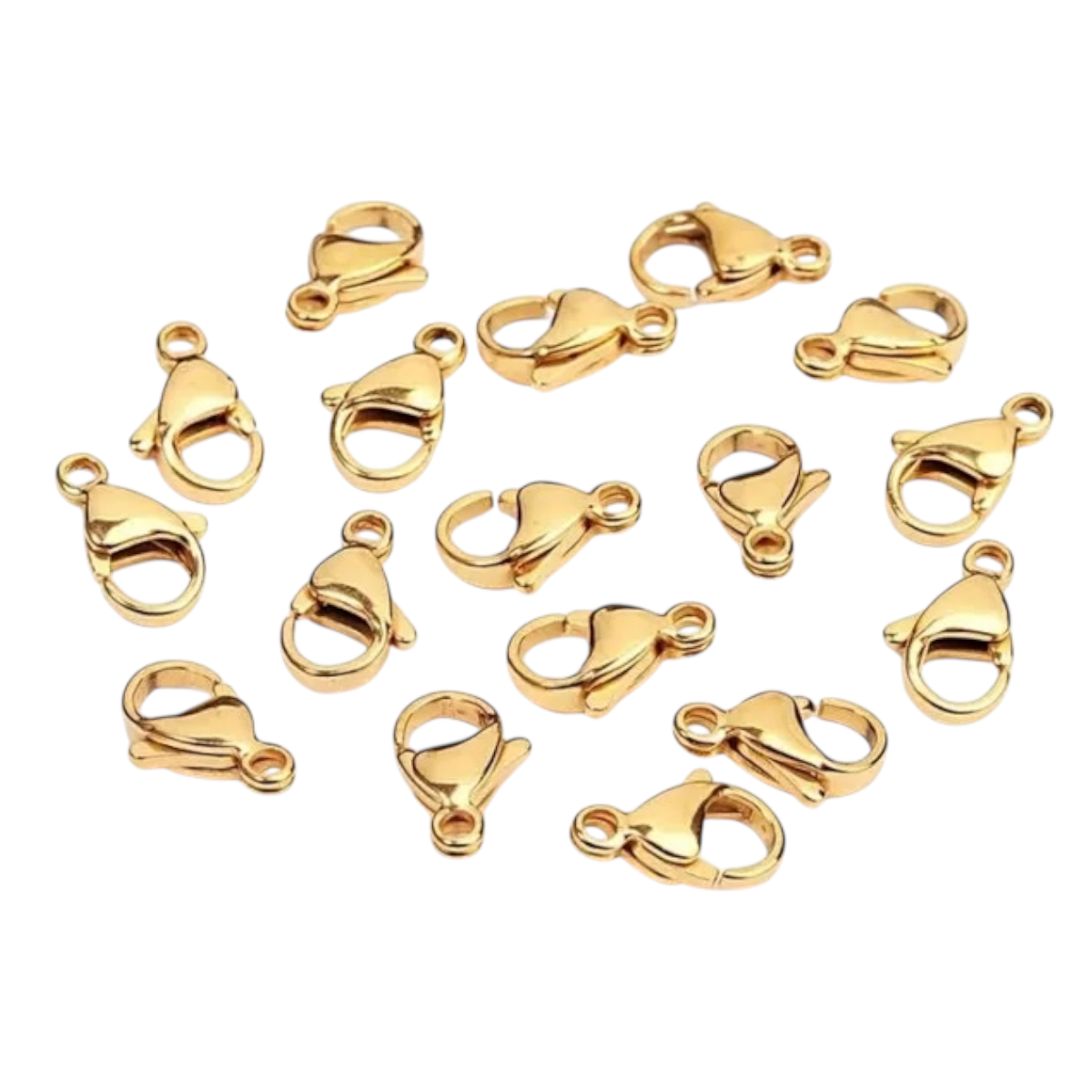 10 pz Perico Acero Inoxidable - broche terminal