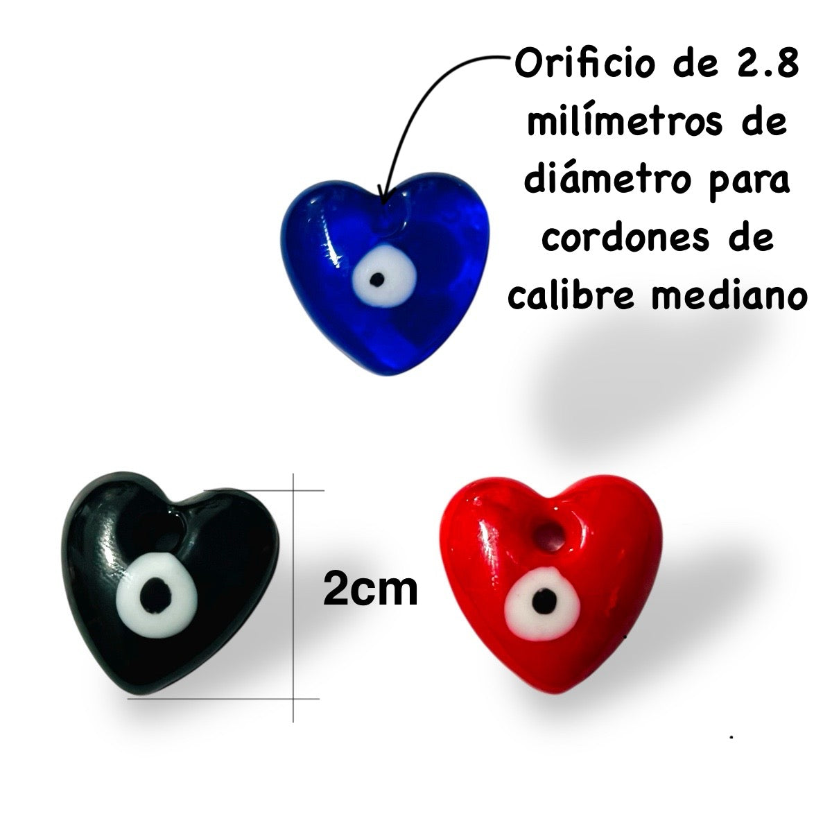 1pz Dije Ojo Murano