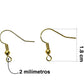 6pz ganchos africanos para arete