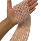 1 Mazo (10 tiras) Cristal Dona Checo 8mm
