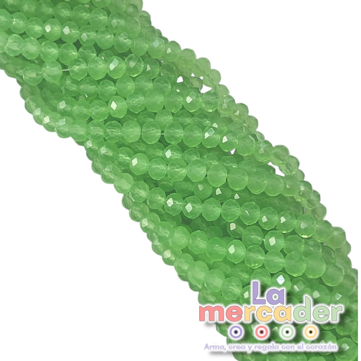 1 Tira Cristal Checo Facetado #6, Joyería, Tira 80 A 85 Pz