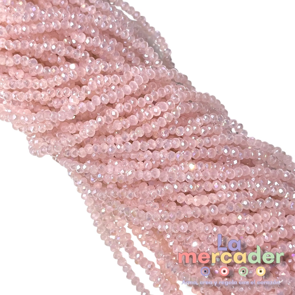 Cristal Facetado #2 (2mm) para Pulseras y Collares | 148-158 Piezas