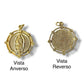 Medalla Redonda Virgen de Guadalupe