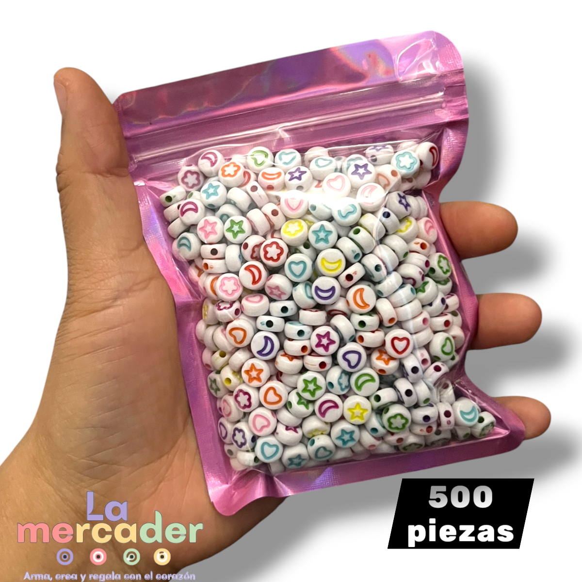 500 figurita mix cuentas para pulseras