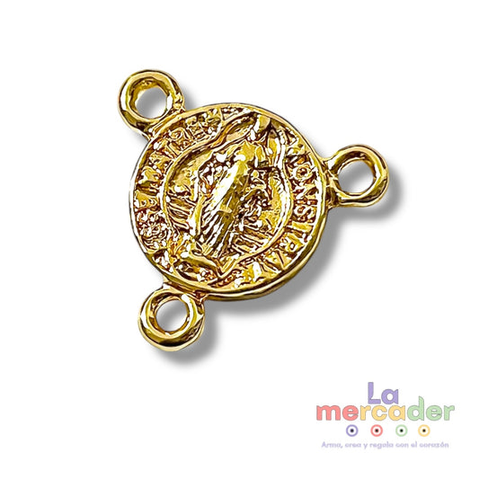 1 Crucero Virgen Chapa de Oro