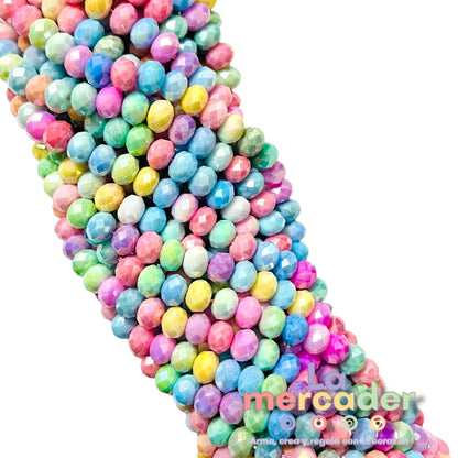 1 Tira de Cristal Premium Multicolor Candy Pastel