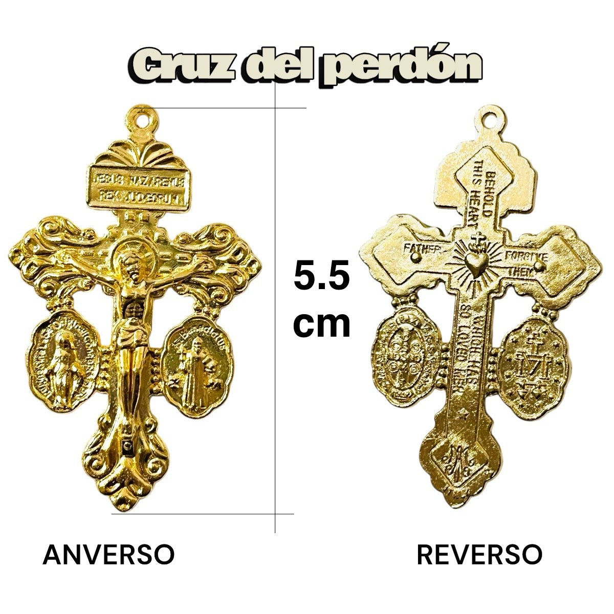 1 Dije Cruz del Perdón
