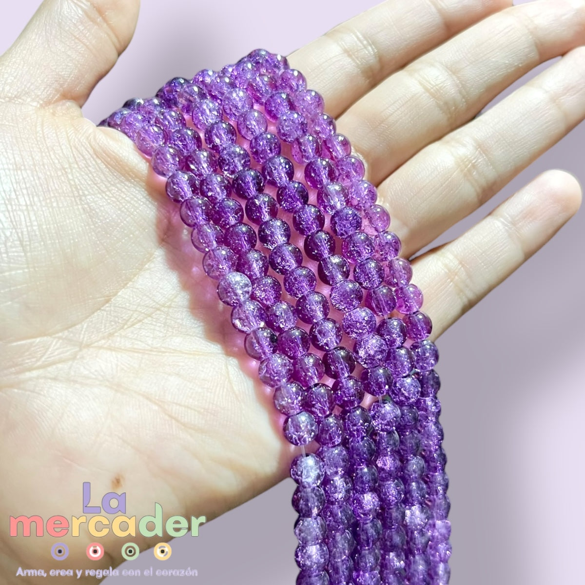 1 tira Cristal Craquelado #6