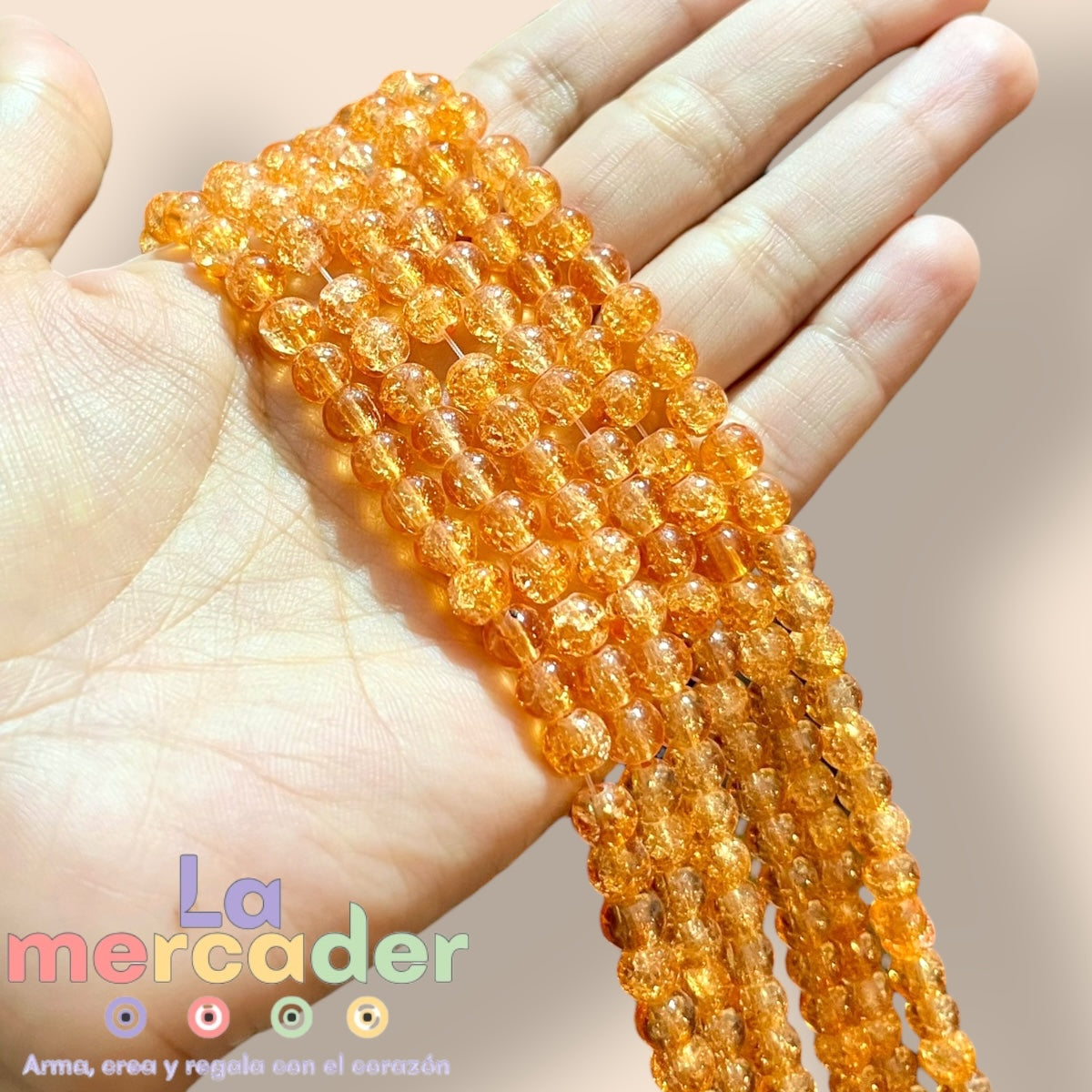 1 tira Cristal Craquelado #6