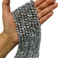 1 Mazo (10 tiras) Cristal Dona Checo 8mm