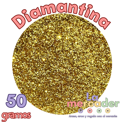 50 gr Diamantina para manualidades