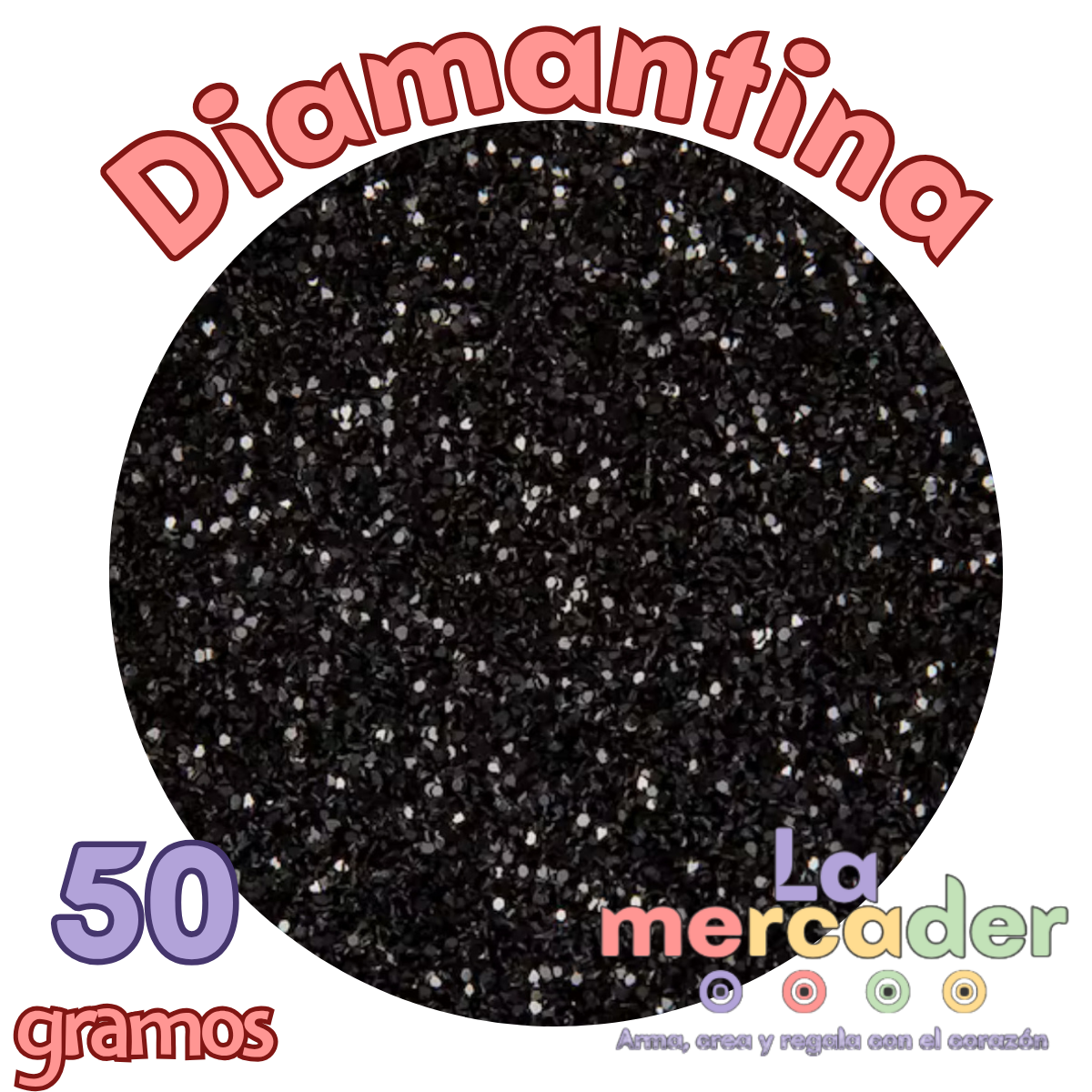 50 gr Diamantina para manualidades