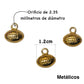 5 pz de Balón Americano mini dije para bisutería