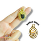 Medallas Religiosas para Bordar Doble Vista 3 cm- dije metálico
