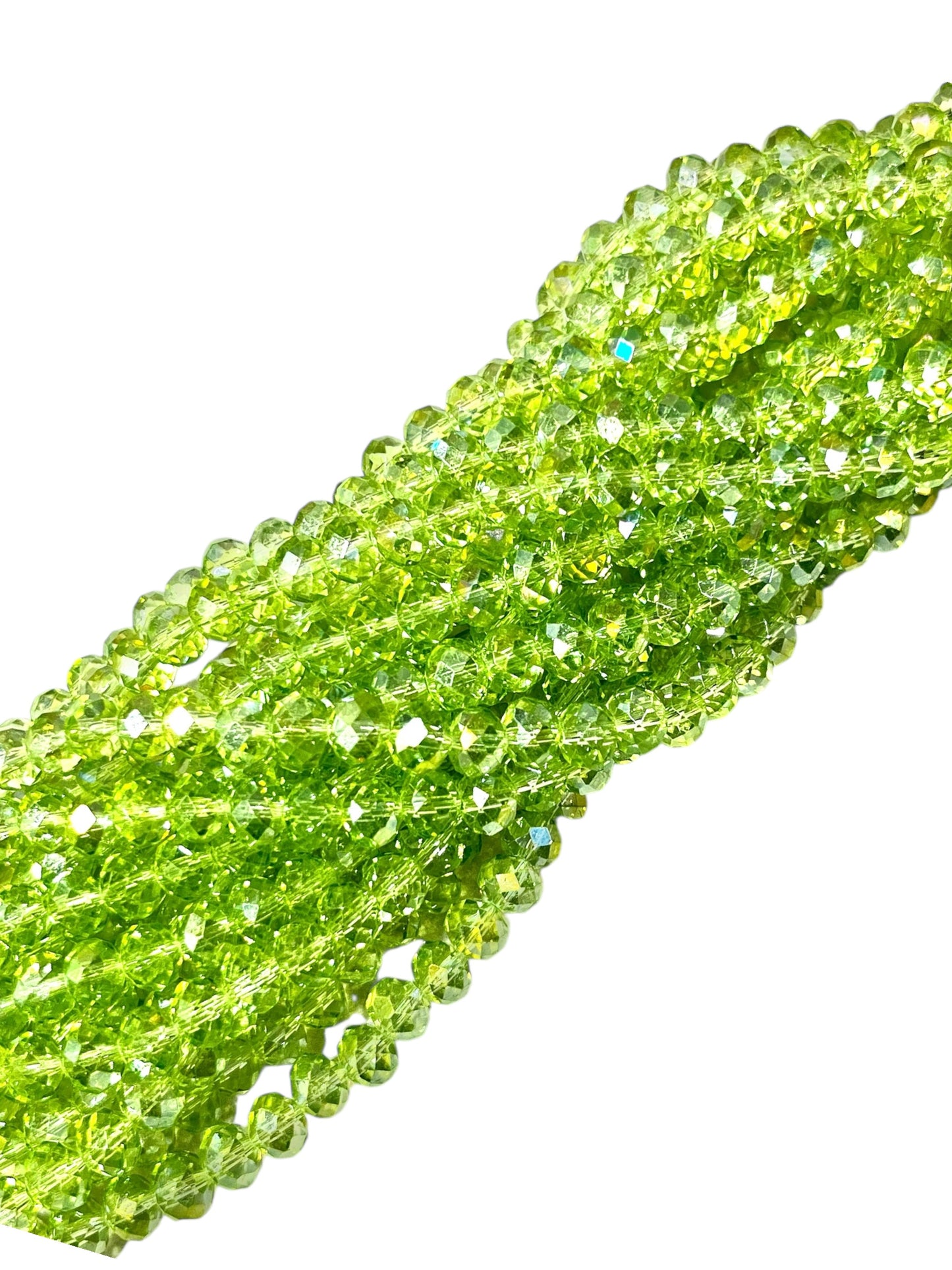 1 Mazo (10 tiras) Cristal Dona Checo 8mm