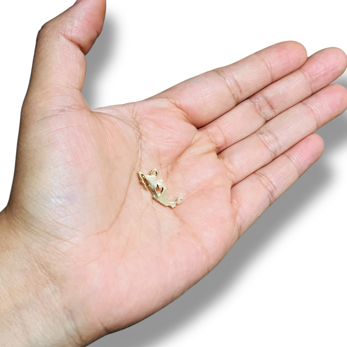 1pz dije México chapa de Oro 1.5cm