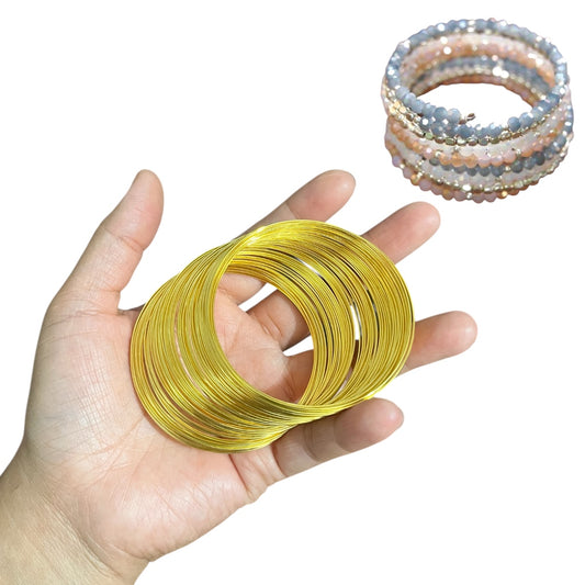 Alambre de memoria para pulseras, 110vueltas-50gr