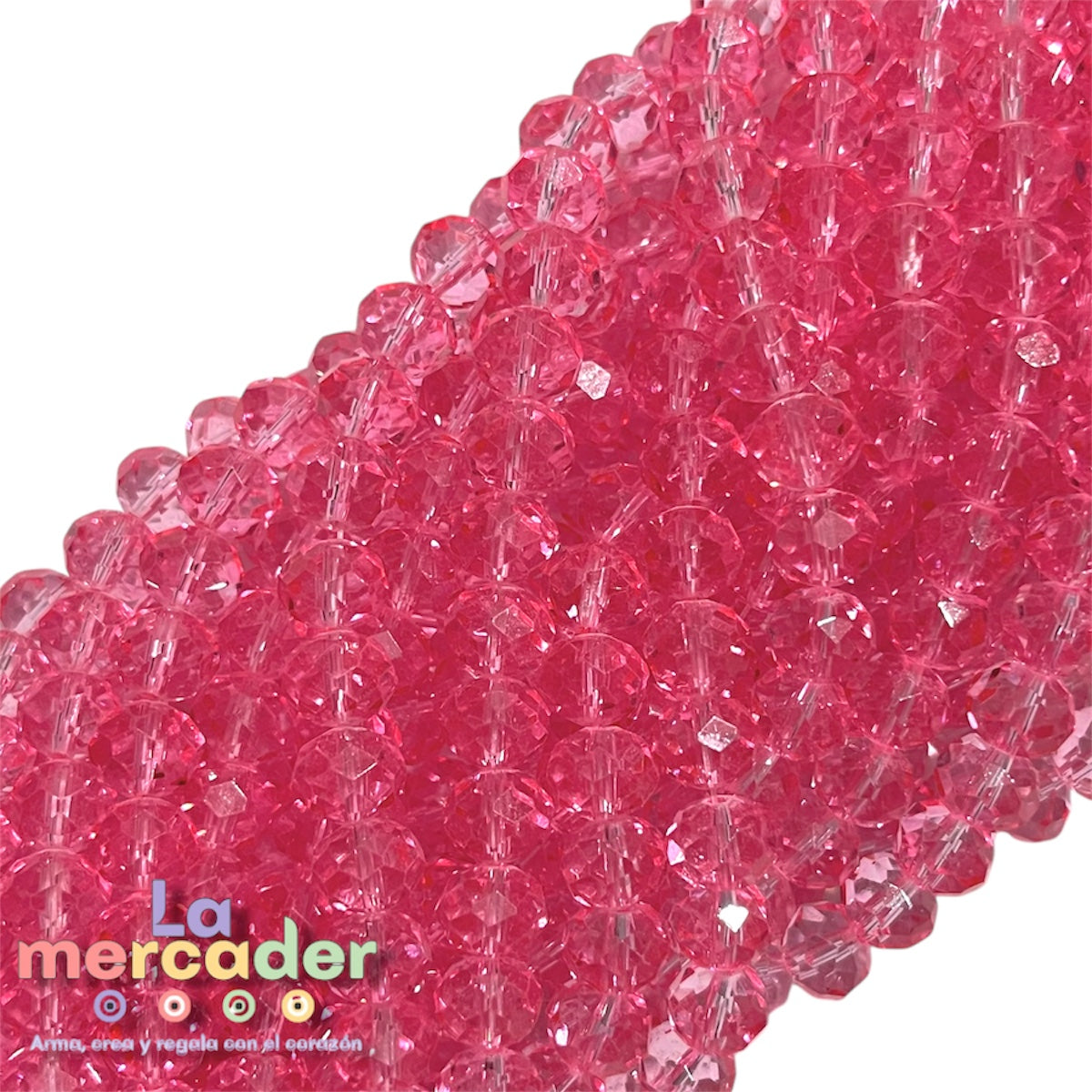 Cristal Facetado #10 Tornasol | Tira 55-65 Piezas | Bisuterías