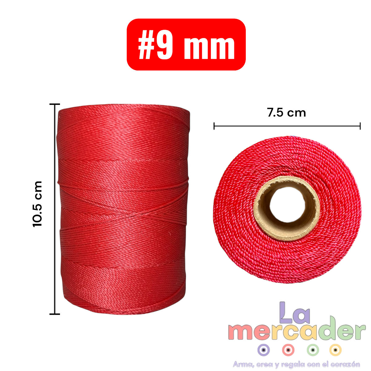 Hilo Nylon #9 Colores Clásicos ✨