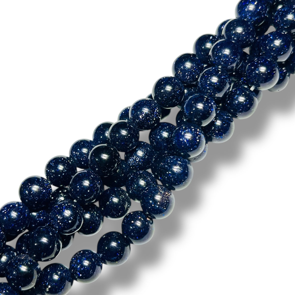 1 tira de Aventurina Azul (blue sandstone)