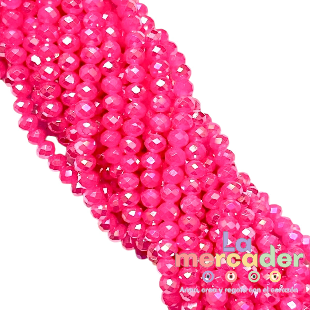 1 Tira Cristal Checo Facetado #6, Joyería, Tira 80 A 85 Pz