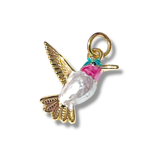 Dije Colibrí Chapa de Oro