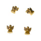 1pz Angelito chapa de oro 8mm 14k